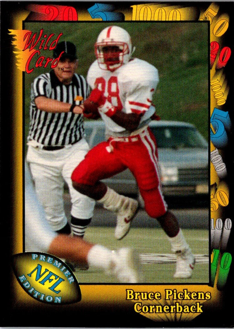 1991 Wild Card Bruce Pickens