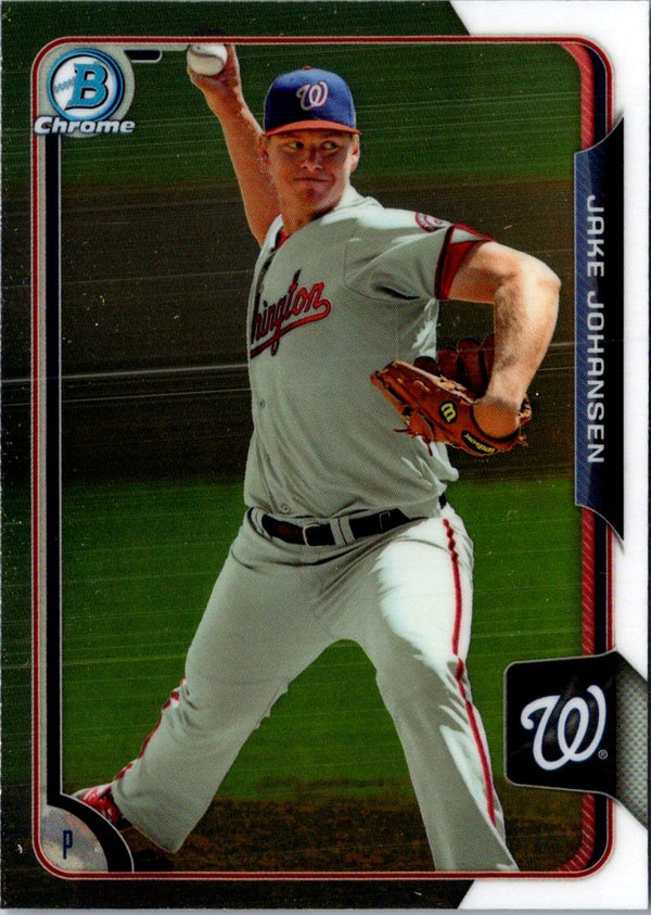 2015 Bowman Chrome Prospects Jake Johansen #BCP130