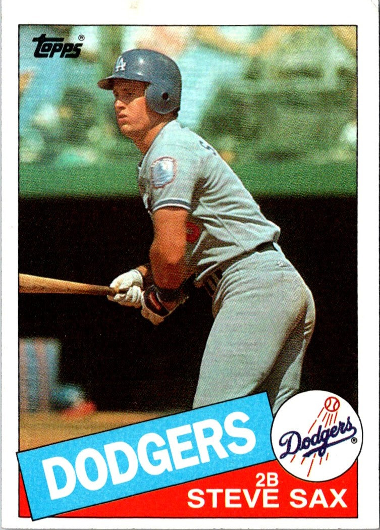 1985 Topps Steve Sax