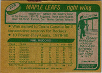 1980 Topps Wilf Paiement #225