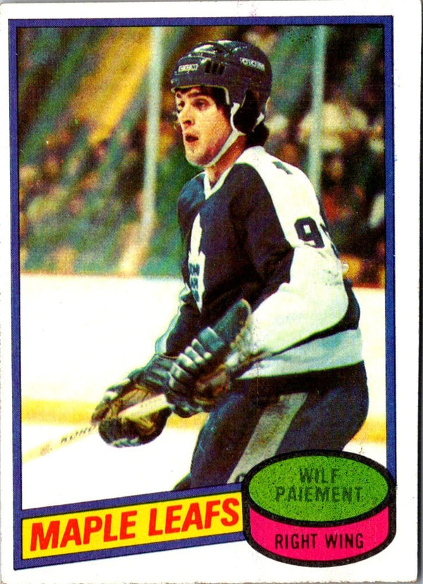 1980 Topps Wilf Paiement #225