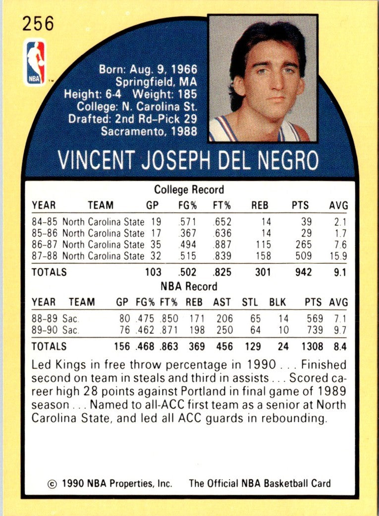 1990 Hoops Vinny Del Negro