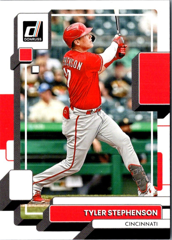 2022 Donruss Holo Red Tyler Stephenson #218