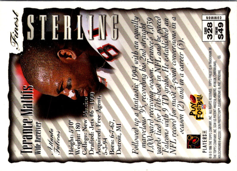 1996 Finest Terance Mathis