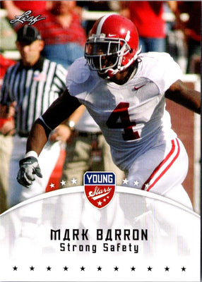 2012 Leaf Young Stars Mark Barron #58