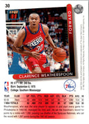 1993 Upper Deck Golden Grahams French Clarence Weatherspoon