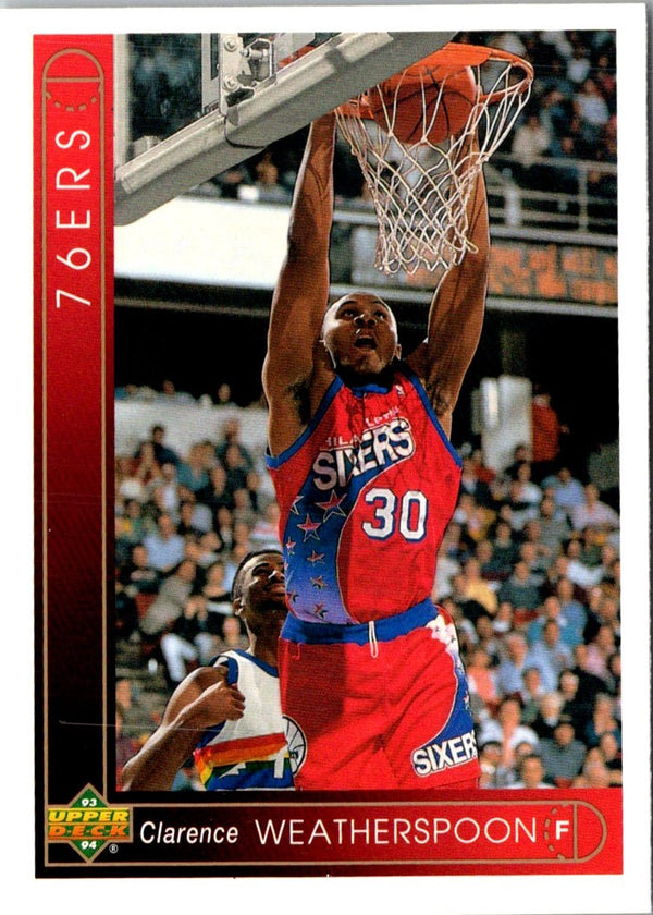 1993 Upper Deck Golden Grahams French Clarence Weatherspoon #39