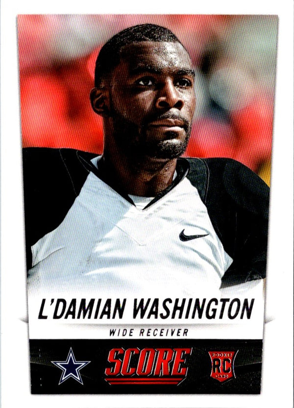 2014 Score L'Damian Washington #397 Rookie