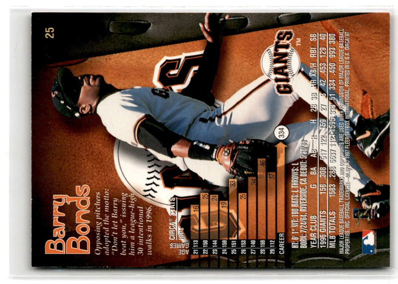 1997 Circa Barry Bonds