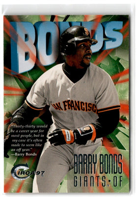 1997 Circa Barry Bonds #25