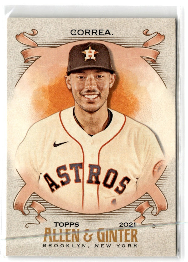 2021 Topps Allen & Ginter Carlos Correa #94