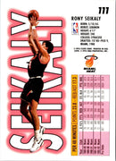 1993 Fleer Rony Seikaly