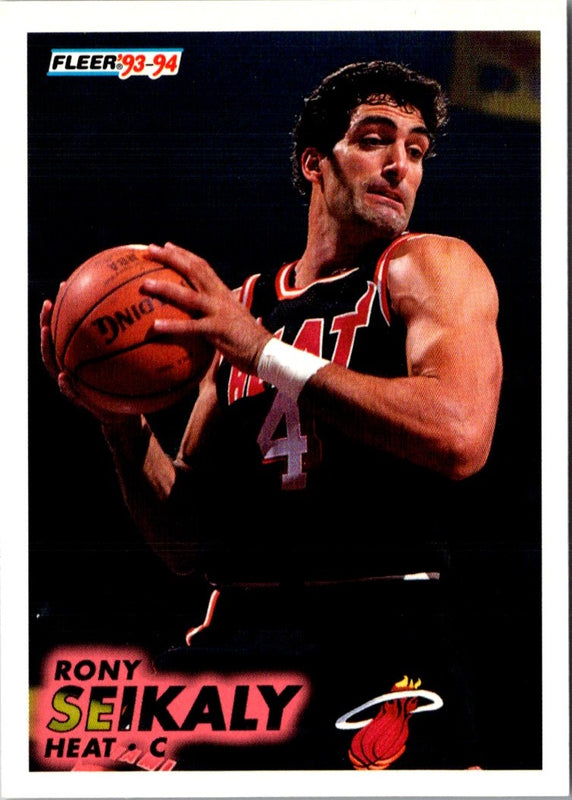 1993 Fleer Rony Seikaly #111