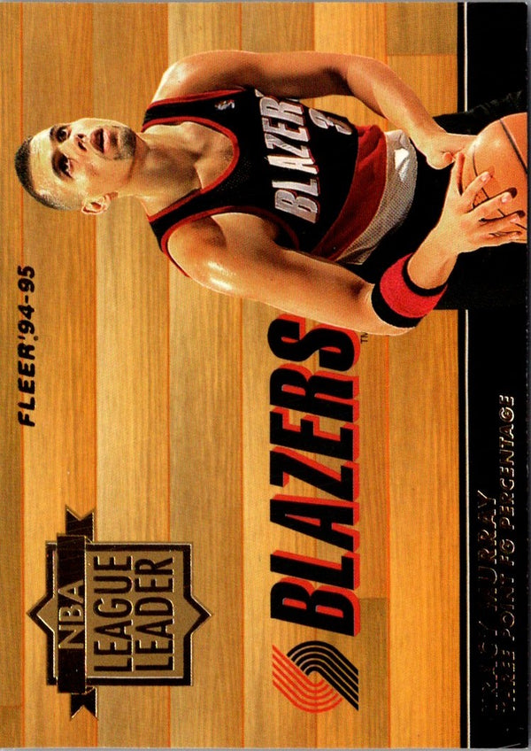 1994 Fleer NBA League Leaders Tracy Murray #3