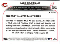2022 Topps Chrome Update 2022 All-Star Game Luis Castillo #ASGC-41