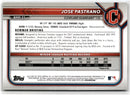 2022 Bowman 1st Edition Jose Pastrano