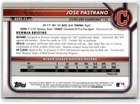 2022 Bowman 1st Edition Jose Pastrano #BPPF-21