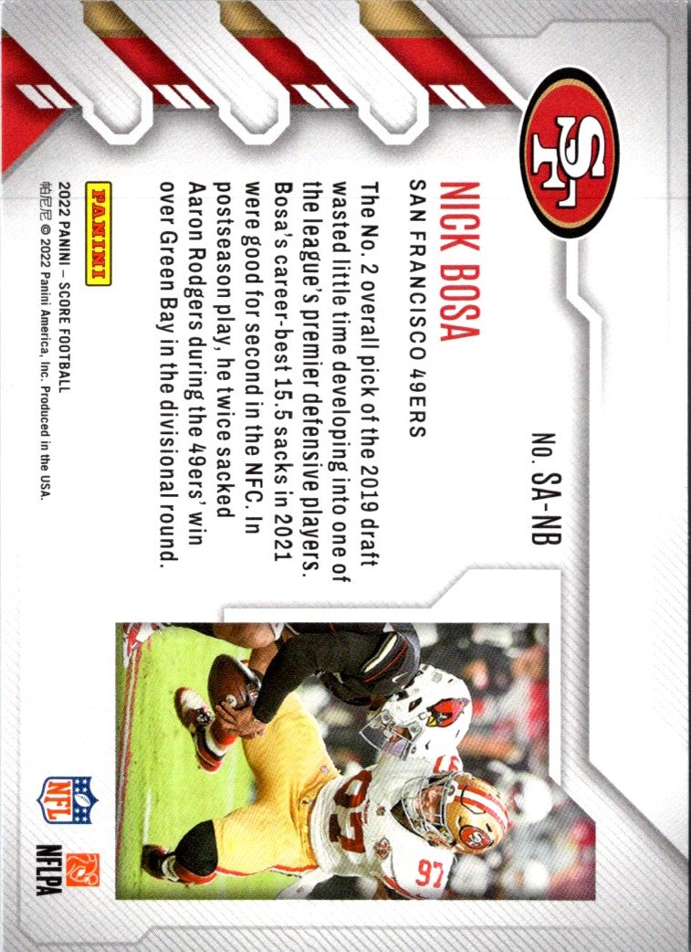 2023 Panini Phoenix Silver Nick Bosa