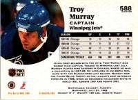 1991 Pro Set Troy Murray #588