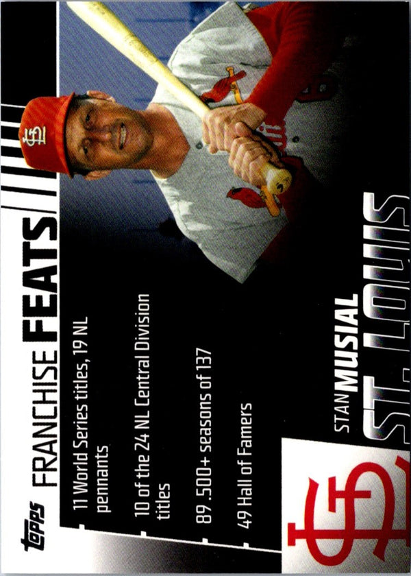 2019 Topps Franchise Feats Black Stan Musial #FF-27 148/299