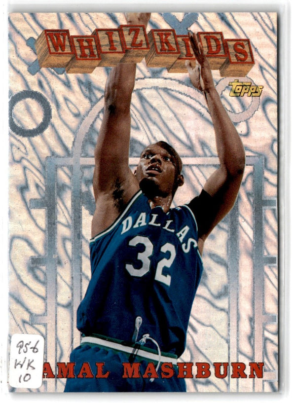 1995 Topps Jamal Mashburn #10