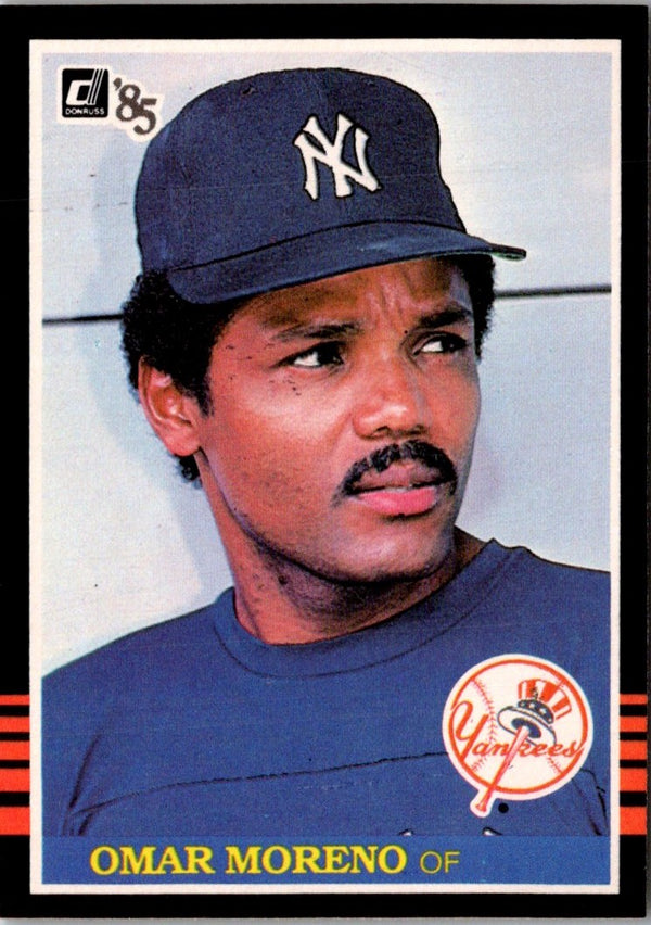 1985 Donruss Omar Moreno #591