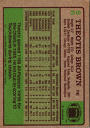 1984 Topps Theotis Brown