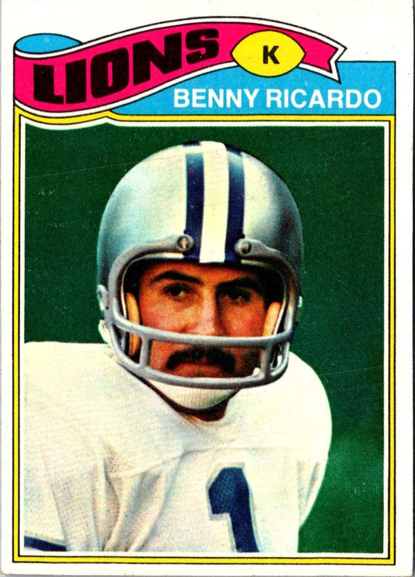 1977 Topps Benny Ricardo #374 Rookie