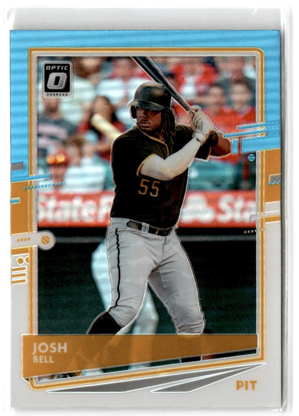 2020 Donruss Optic Carolina Blue and White Josh Bell #148