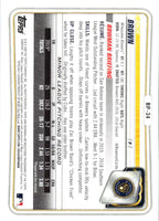 2020 Bowman Prospects Zack Brown #BP-34