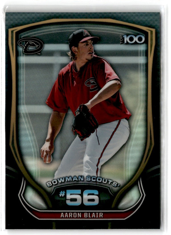 2015 Bowman Scouts Top 100 Aaron Blair #BTP-56