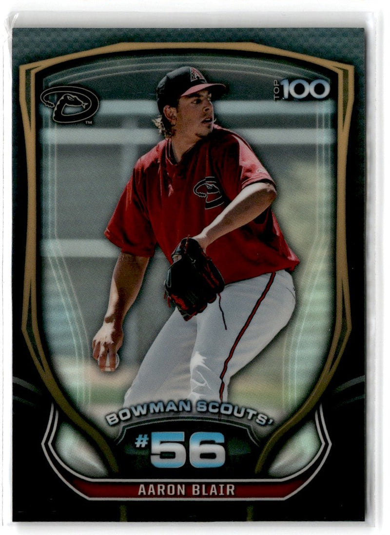 2015 Bowman Scouts Top 100 Aaron Blair