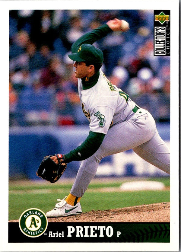 1997 Collector's Choice Ariel Prieto #186