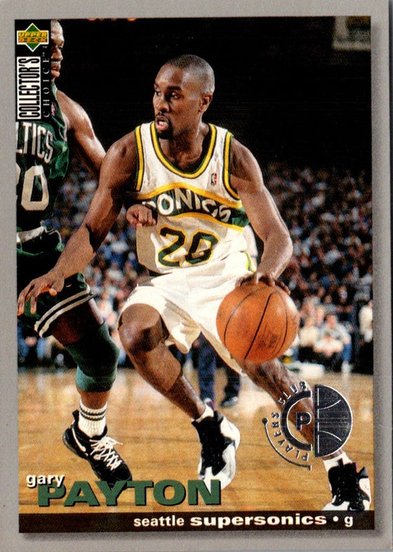 1995 Collector's Choice Player's Club Gary Payton #225
