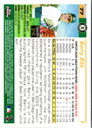 2005 Topps Chrome Barry Zito