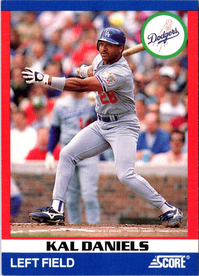 1991 Score 100 Superstars Kal Daniels