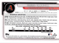 2024 Bowman Corbin Carroll #25