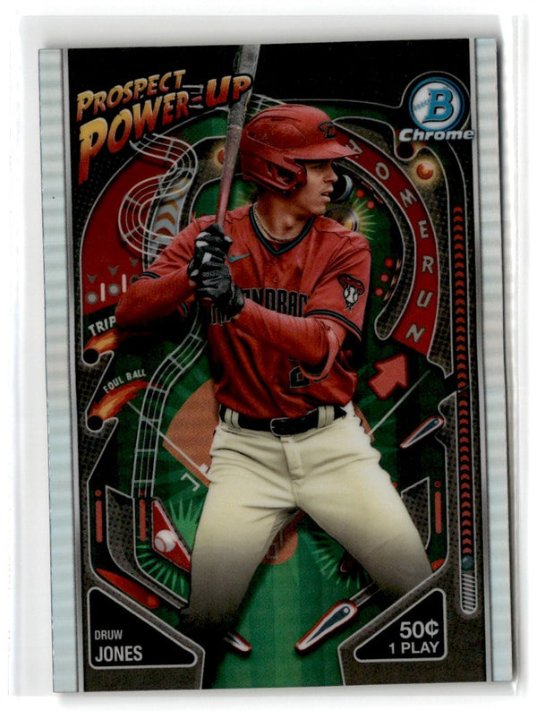 2024 Bowman Chrome Prospects Power Up Druw Jones #PP