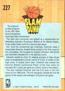 1991 Fleer Theodore Edwards