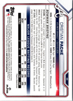 2021 Bowman Chrome Cristian Pache #69 Rookie