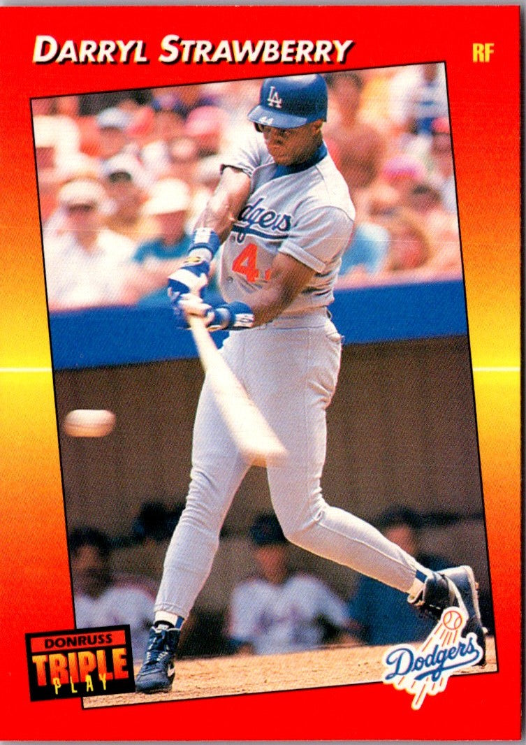 1992 Triple Play Darryl Strawberry