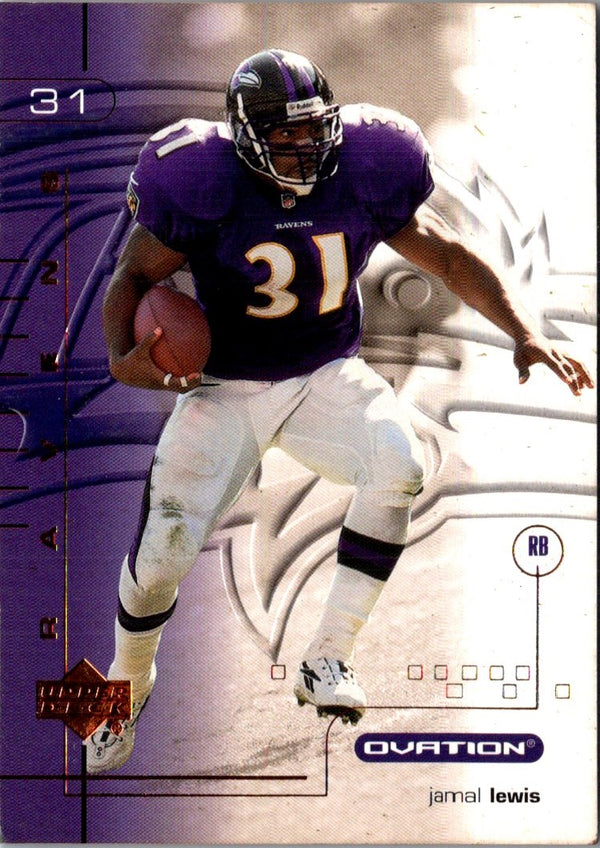 2001 Upper Deck Ovation Jamal Lewis #7