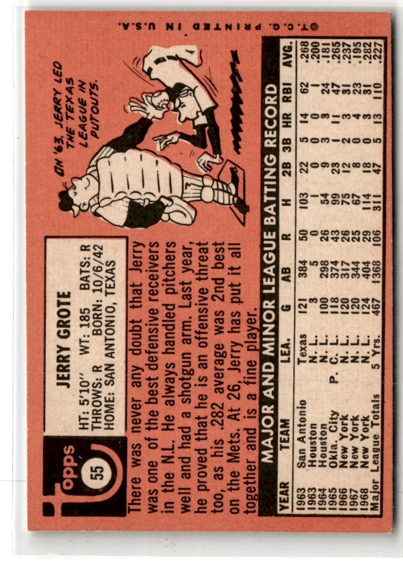 1969 O-Pee-Chee Jerry Grote