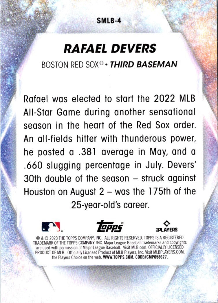 2023 Topps Stars of MLB Rafael Devers