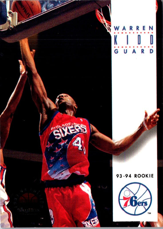 1993 SkyBox Warren Kidd #264 Rookie