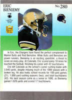1991 Ultra Eric Bieniemy #280 Rookie