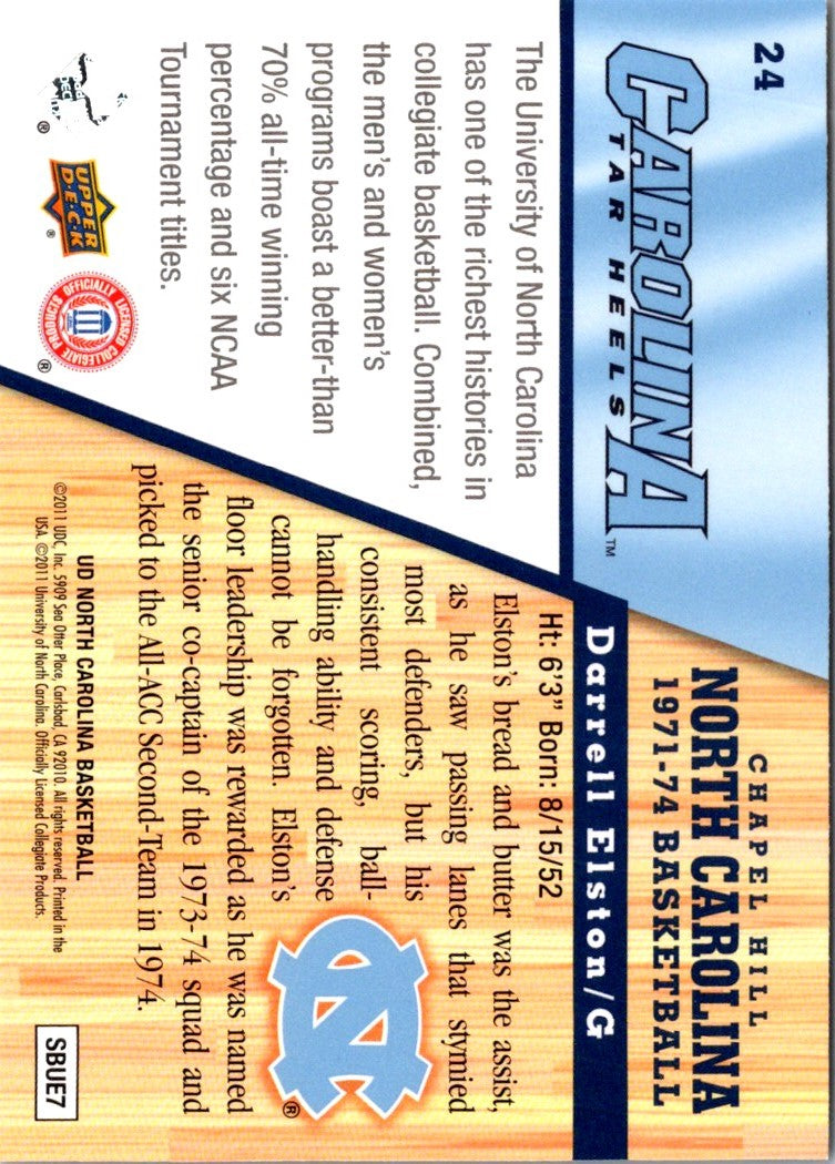 2010 Upper Deck North Carolina Darrell Elston