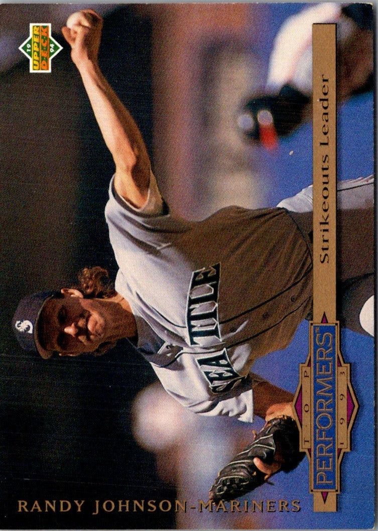 1993 Ultra Strikeout Kings Randy Johnson