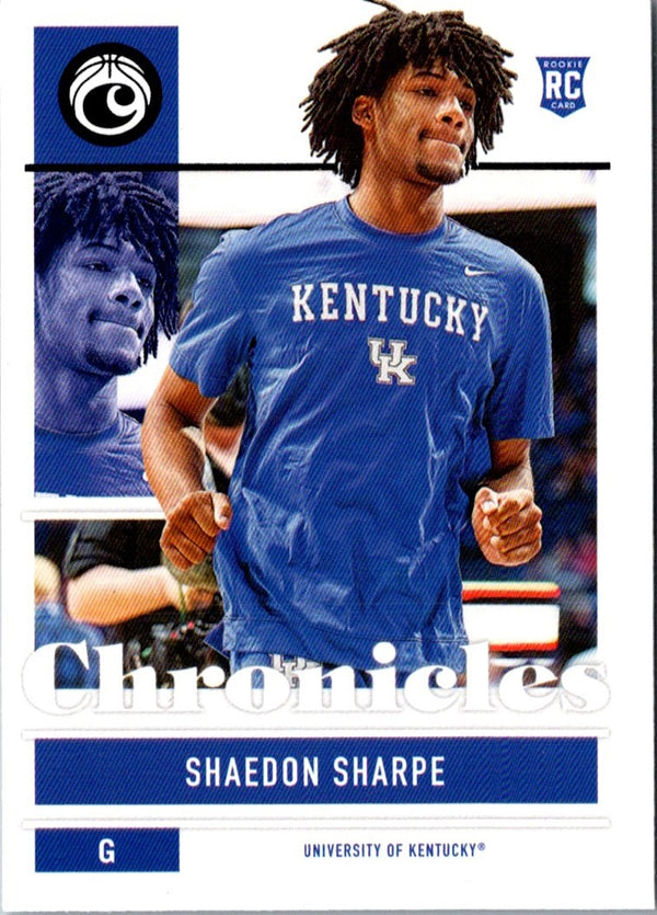 2022 Panini Flux Rookie Influx Shaedon Sharpe #10