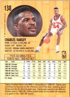 1991 Fleer Charles Oakley #138